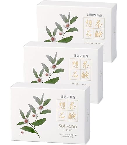 Amazon | 悠香のお茶せっけん 茶のしずく 60g | 茶のしずく | 洗顔